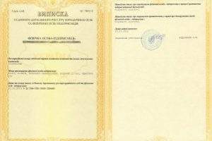 перевод выписки егрпоу